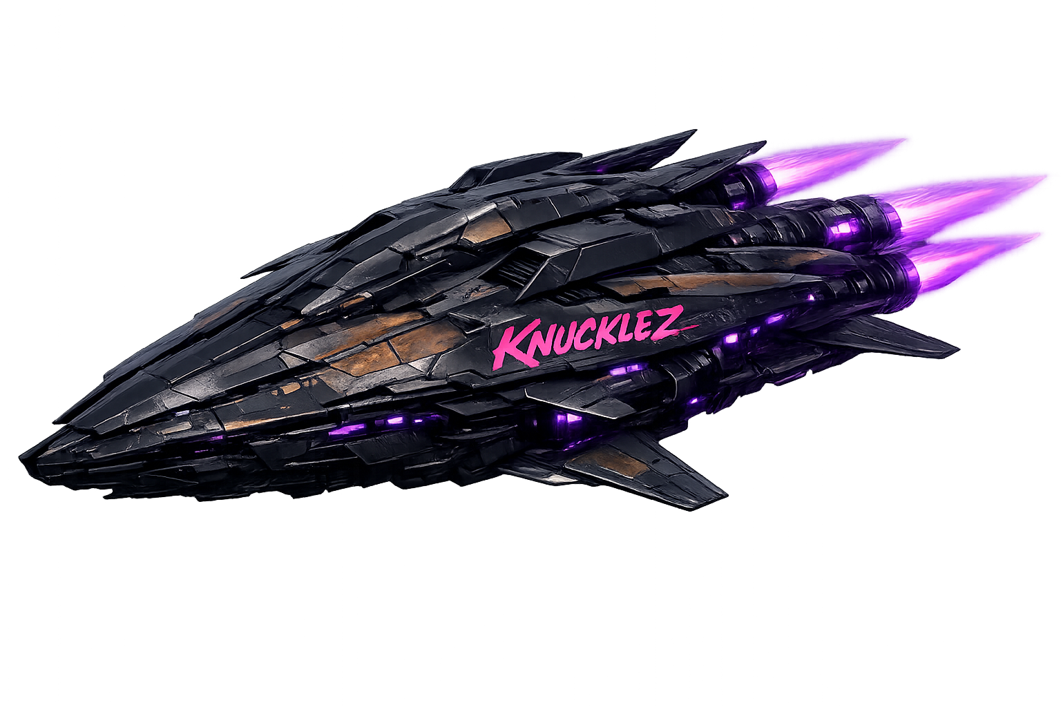 Knucklez ship artwork